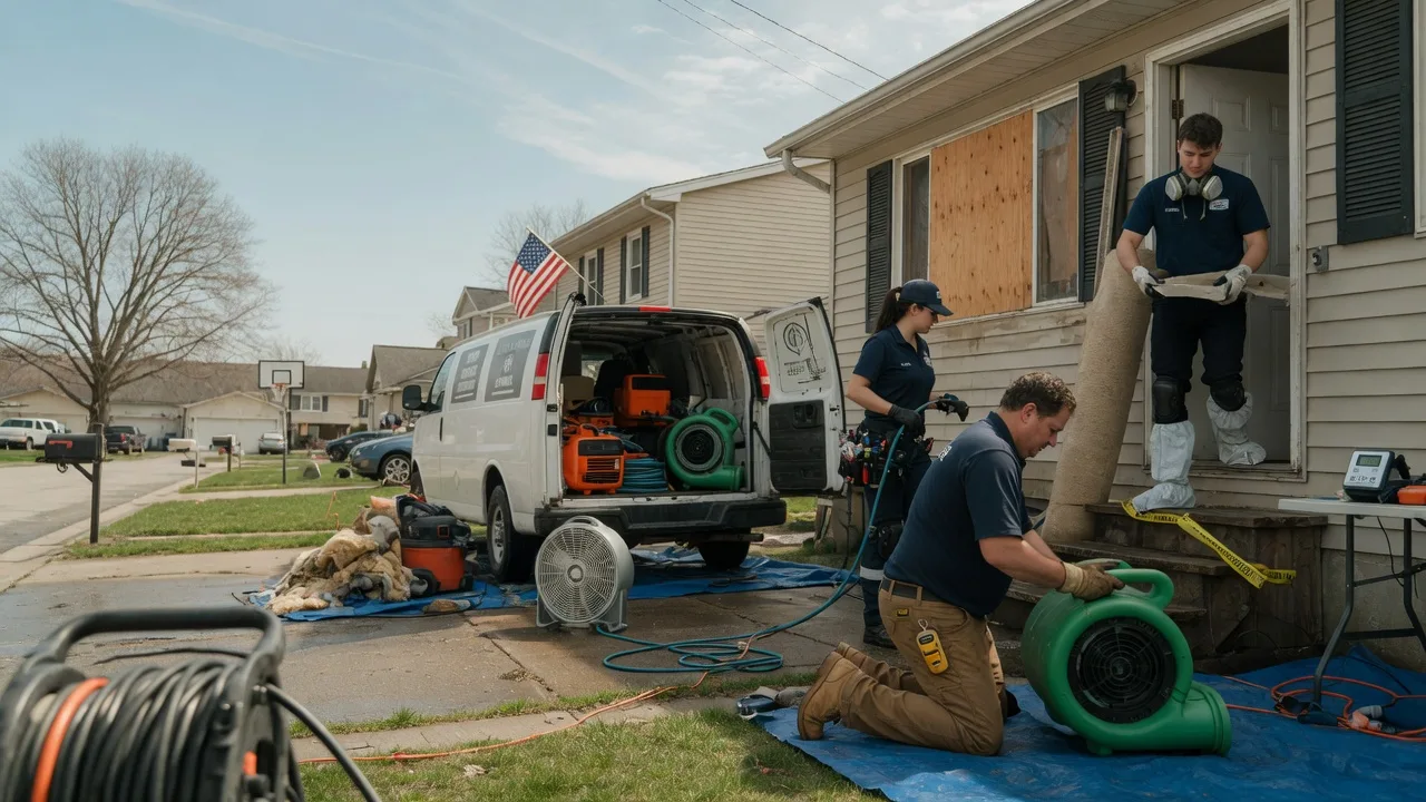 Water Damage Restoration in Helena, MO near me